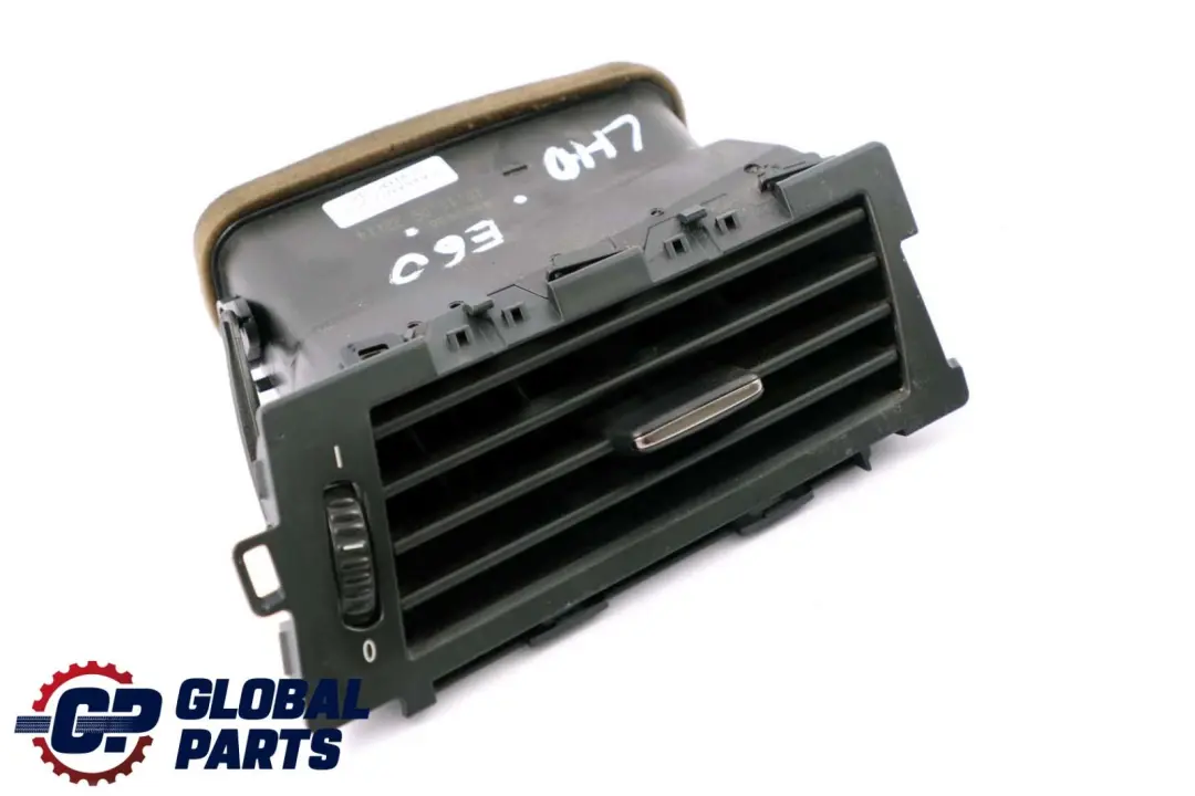 BMW 5 er E60 E61 Luftausströmer Lüftungsdüse Luftdüse Vorne Rechts - SKU lhd-6953620 - Teilenummer 9292740