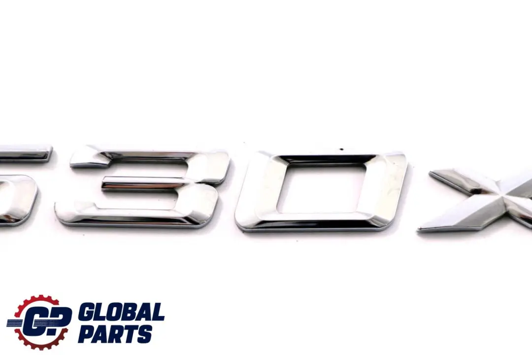 Adhered 530xd Boot Trunk Lid Emblem Lettering to BMW 5 Series E60 E61 Rear with Part number 7039787 BMW 5 Series E60 E61 Rear Adhered 530xd Boot Trunk Lid Emblem Lettering - SKU lhd-7066974 - Part number 7039787
