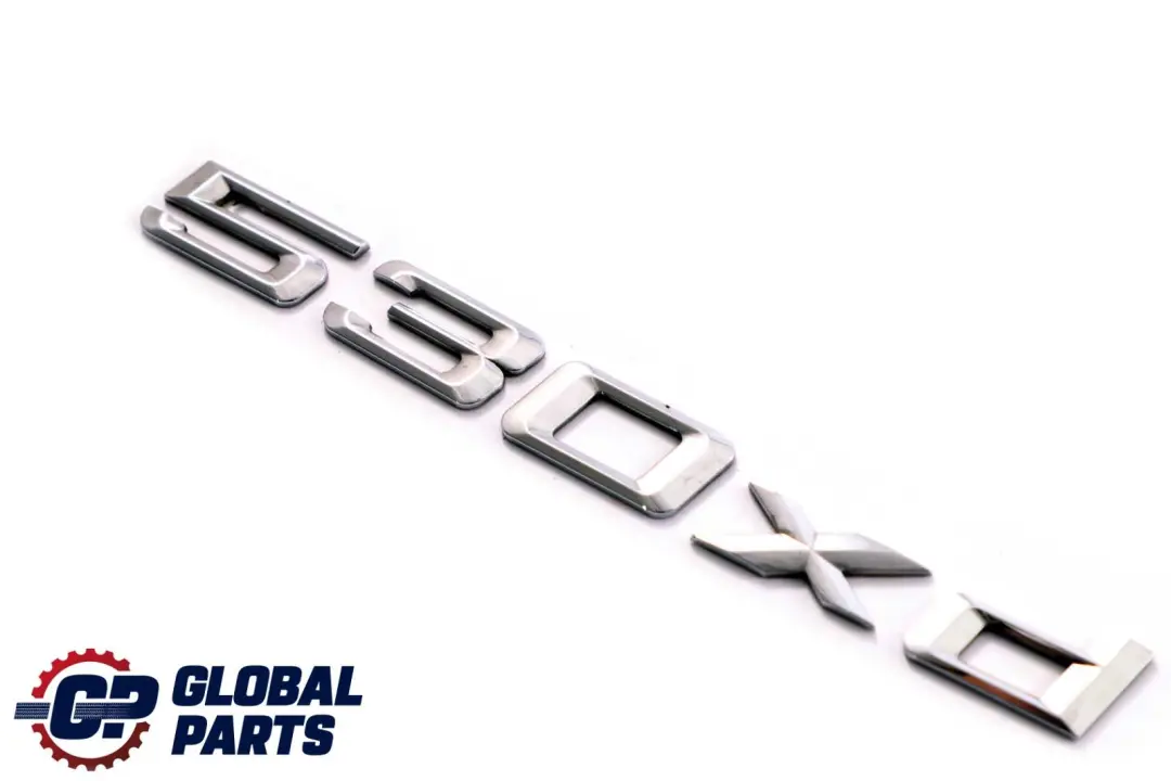 BMW 5 er E60 E61 LCI Heckklappe Emblem Abzeichen Logo Zeichen 530xd xDrive - SKU lhd-7066974 - Teilenummer 7039787