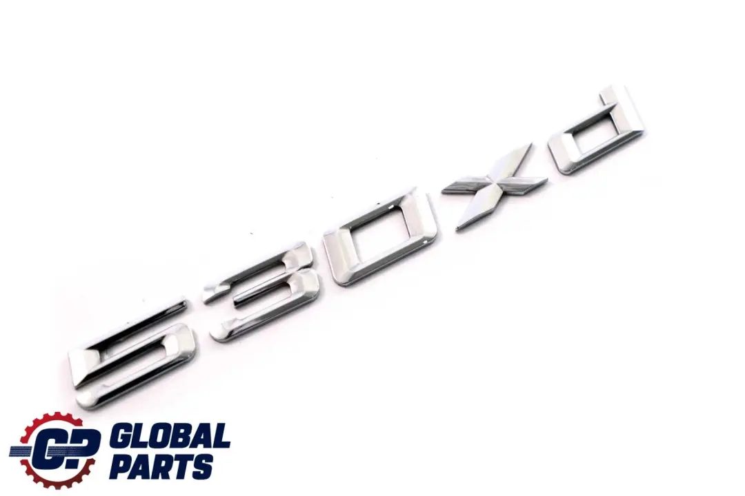 Adhered 530xd Boot Trunk Lid Emblem Lettering to BMW 5 Series E60 E61 Rear with Part number 7039787 BMW 5 Series E60 E61 Rear Adhered 530xd Boot Trunk Lid Emblem Lettering - SKU lhd-7066974 - Part number 7039787