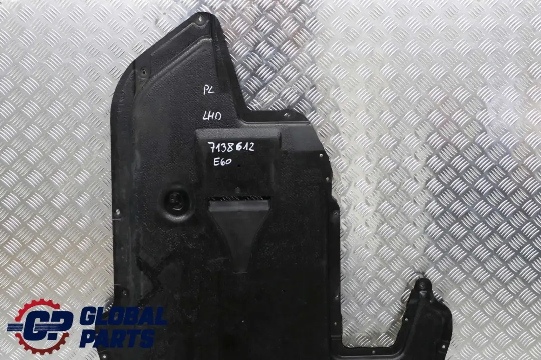 Under Shield Cover Panel Undertray 7138612 to BMW 5 Series E60 E61 xDrive with Part number 7138603 BMW 5 Series E60 E61 xDrive Under Shield Cover Panel Undertray 7138612 - SKU lhd-7138612 - Part number 7138603
