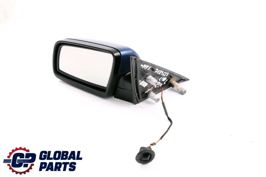 BMW 5 Series E60 E61 Auto Dip Left Wing Mirror N/S Mysticblau Metallic - A07 Blue - SKU lhd-7189623-MYS - Part number 7189522