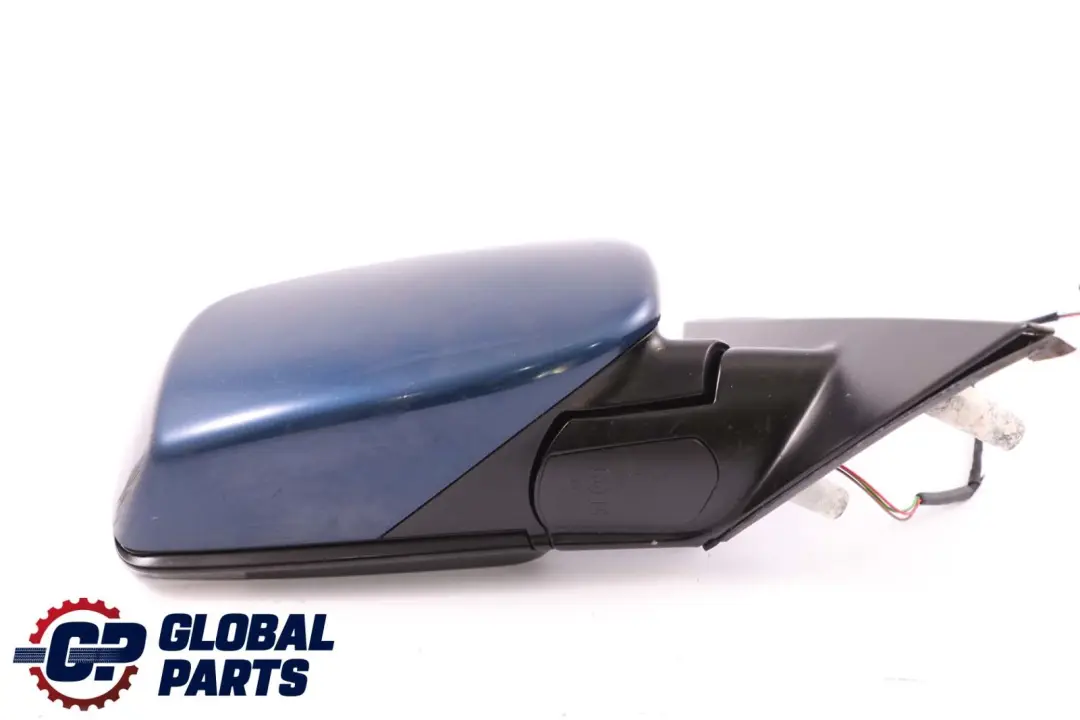 Dip Right Wing Mirror O/S Mysticblau Metallic - A07 Blue to BMW 5 Series E60 E61 Auto with Part number 7189522 BMW 5 Series E60 E61 Auto Dip Right Wing Mirror O/S Mysticblau Metallic - A07 Blue - SKU lhd-7189626-MYS - Part number 7189522