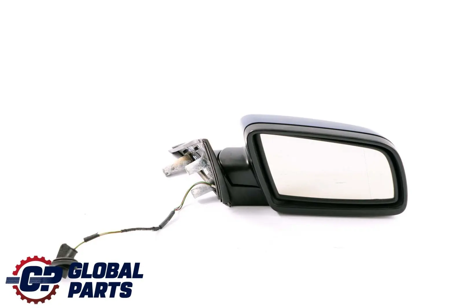 BMW 5 Series E60 E61 Auto Dip Right Wing Mirror O/S Mysticblau Metallic - A07 Blue