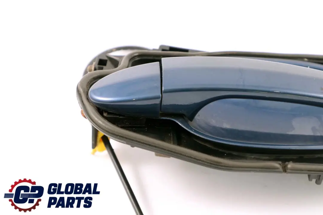BMW 5 Series E60 E61 Outside Door Handle Grab Front Right O/S Mysticblau Blue - SKU lhd-7199556-MYS - Part number 7199556