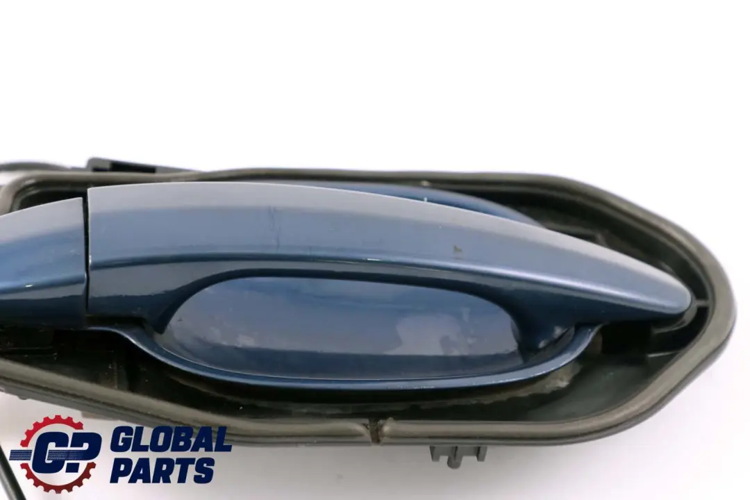 Outside Door Handle Grab Front Right O/S Mysticblau Blue to BMW 5 Series E60 E61 with Part number 7199556 BMW 5 Series E60 E61 Outside Door Handle Grab Front Right O/S Mysticblau Blue - SKU lhd-7199556-MYS - Part number 7199556