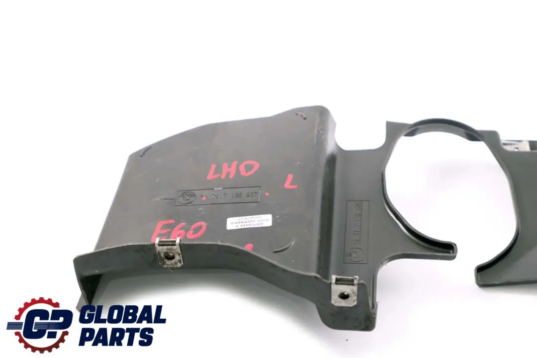 Abdeckung Lenkgetriebe Unten Links 7138607 für BMW 5 er E60 E61 xDrive mit Teilenummer 7130332 BMW 5 er E60 E61 xDrive Abdeckung Lenkgetriebe Unten Links 7138607 - SKU lhd-7203991 - Teilenummer 7130332