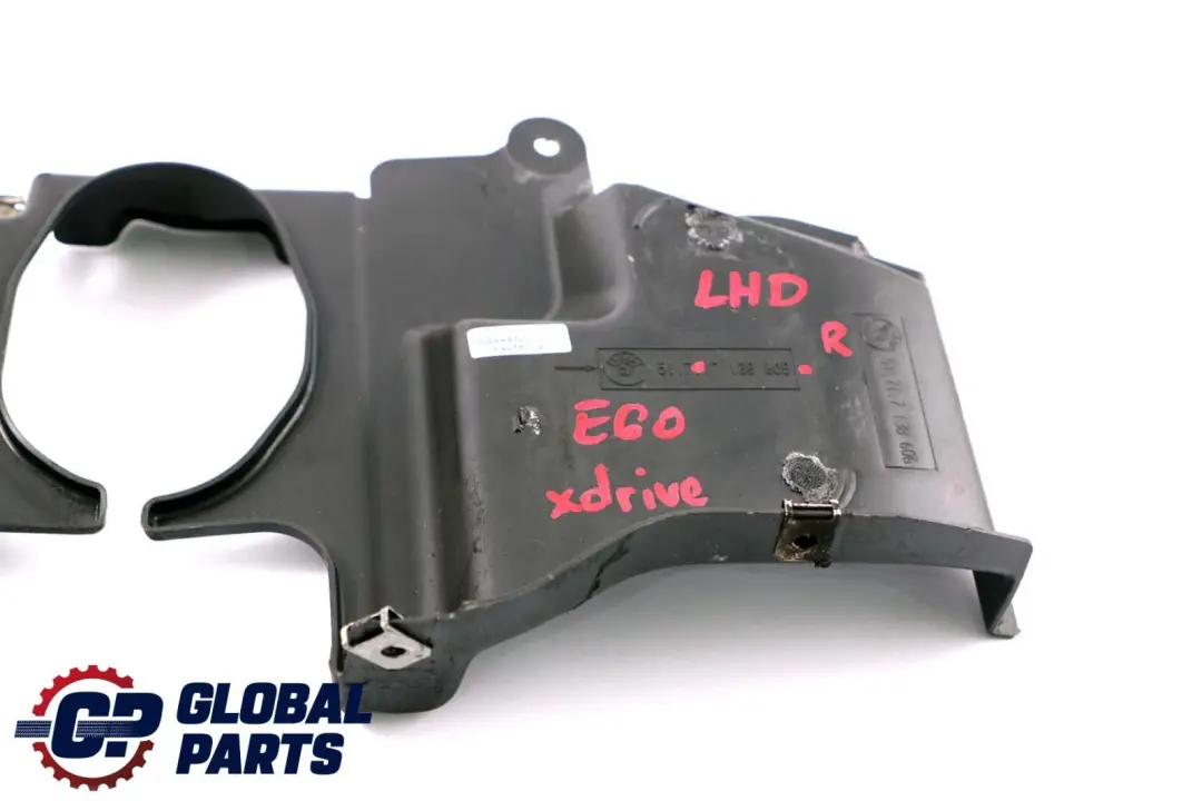 BMW 5 Series E60 E61 Cover Steering Gear Bottom Right O/S 7138608 - SKU lhd-7203992 - Part number 7130332