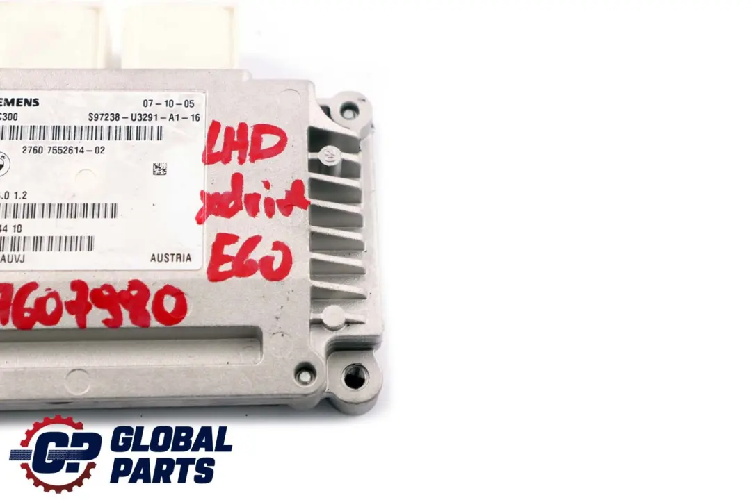 Steuergerät Verteilergetriebe Modul ECU 7607980 für BMW 3 5 er E60 E90 mit Teilenummer 7606629 BMW 3 5 er E60 E90 Steuergerät Verteilergetriebe Modul ECU 7607980 - SKU lhd-7552614 - Teilenummer 7606629