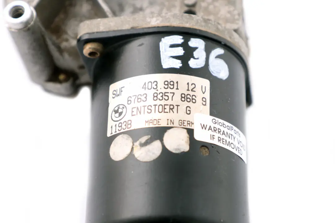 Coupé Descapotable Motor Limpiaparabrisas para BMW Serie 3 E36 con número de pieza 8357866 BMW Serie 3 E36 Coupé Descapotable Motor Limpiaparabrisas - SKU lhd-8357866 - Número de pieza 8357866