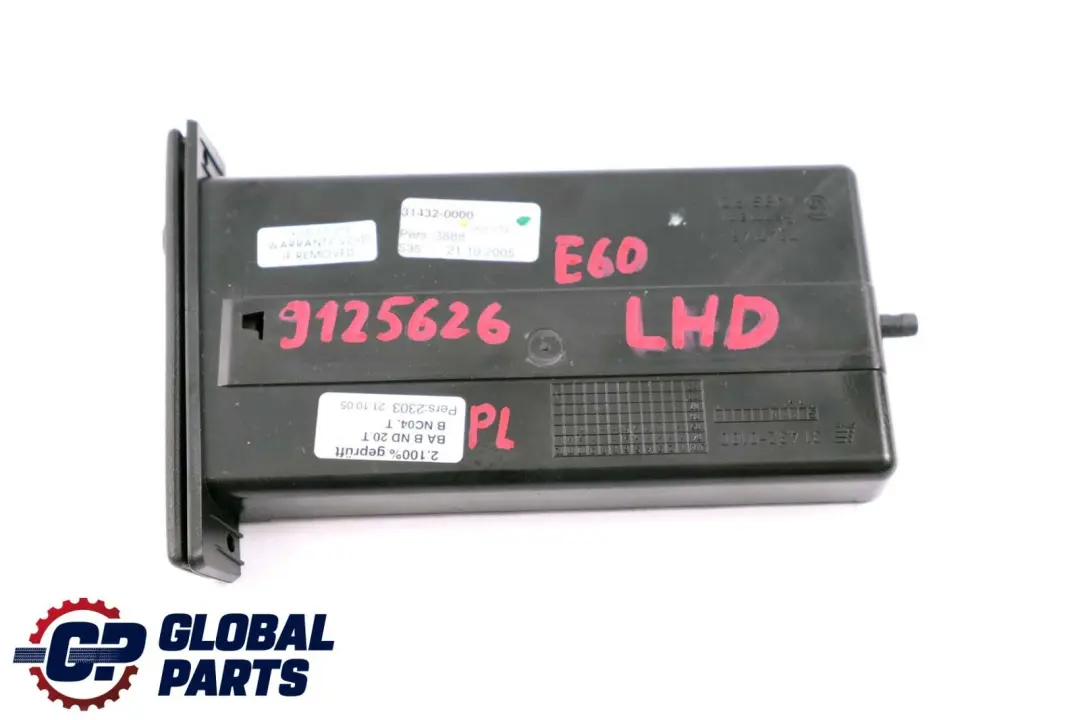 Getränkehalter Becherhalter Außen Schwarz 7063179 für BMW 5 er E60 E61 mit Teilenummer 7063178 BMW 5 er E60 E61 Getränkehalter Becherhalter Außen Schwarz 7063179 - SKU lhd-9125626 - Teilenummer 7063178