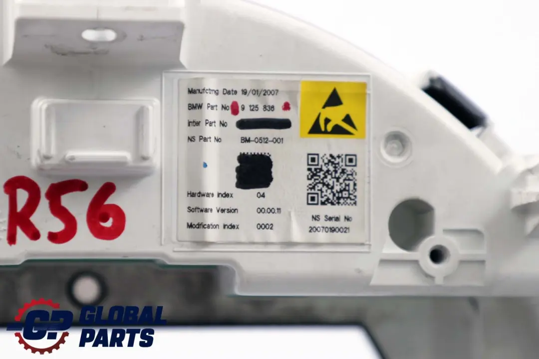 MINI R55 R56 R60 Zegar licznik nawigacja 9125836 - SKU lhd-9125836 - Numer Części 