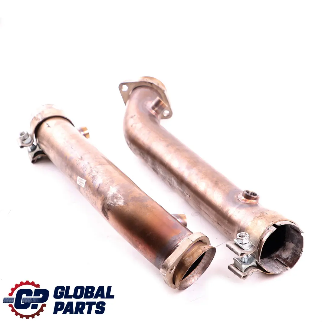 Exhaust Decat Catless Cat Del Primary Downpipes Set to BMW 3 Series E90 E92 E93 M3 with Part number M3 Downpipe BMW 3 Series E90 E92 E93 M3 Exhaust Decat Catless Cat Del Primary Downpipes Set - SKU M3 Downpipe - Part number M3 Downpipe