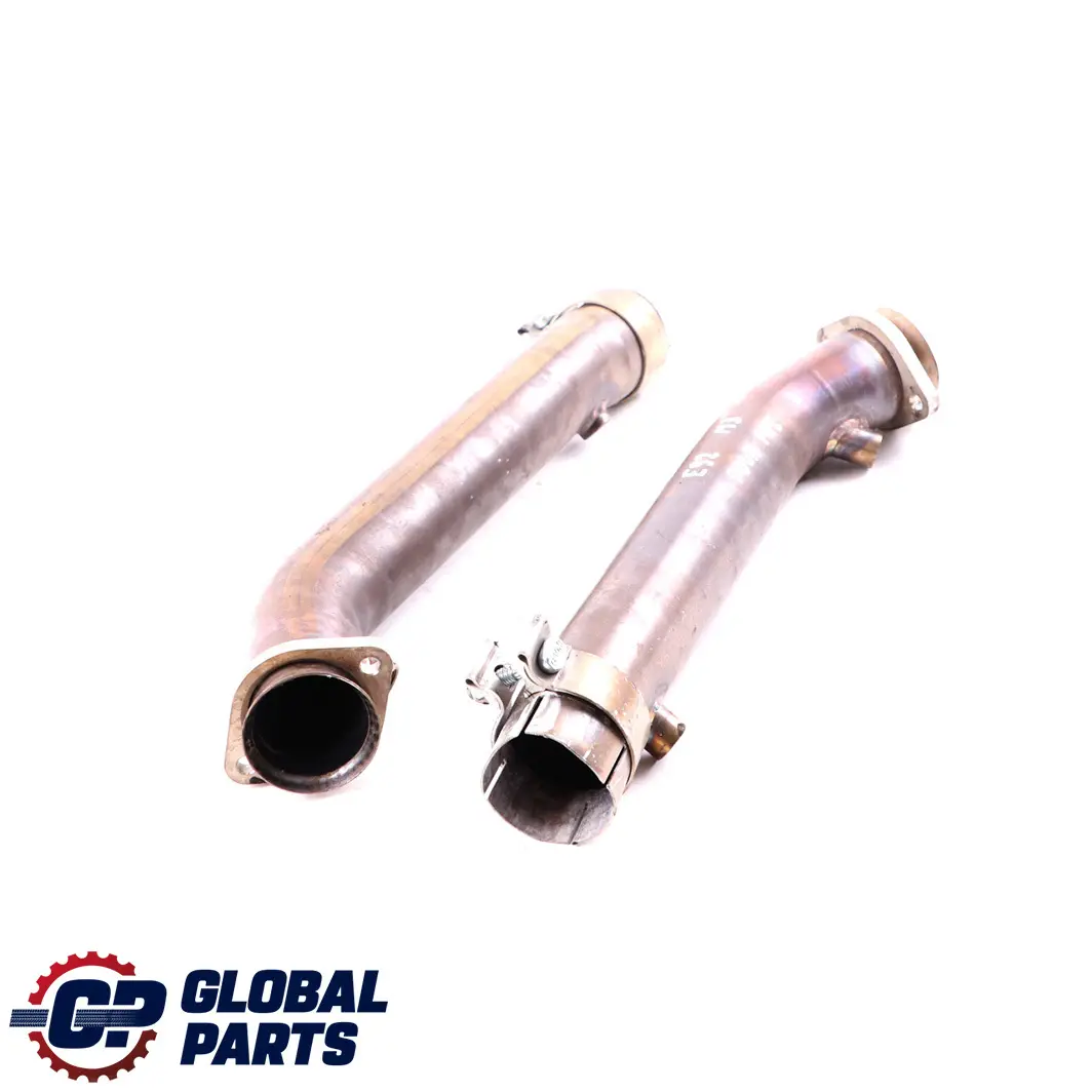 Exhaust Decat Catless Cat Del Primary Downpipes Set to BMW 3 Series E90 E92 E93 M3 with Part number M3 Downpipe BMW 3 Series E90 E92 E93 M3 Exhaust Decat Catless Cat Del Primary Downpipes Set - SKU M3 Downpipe - Part number M3 Downpipe