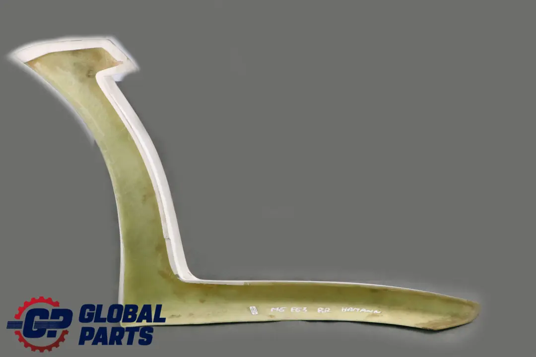 Hamann Rear Bumper Right O/S Lateral Aero Trim Panel White to BMW M6 E63 with Part number M6 Hamann BMW M6 E63 Hamann Rear Bumper Right O/S Lateral Aero Trim Panel White - SKU M6 Hamann - Part number M6 Hamann