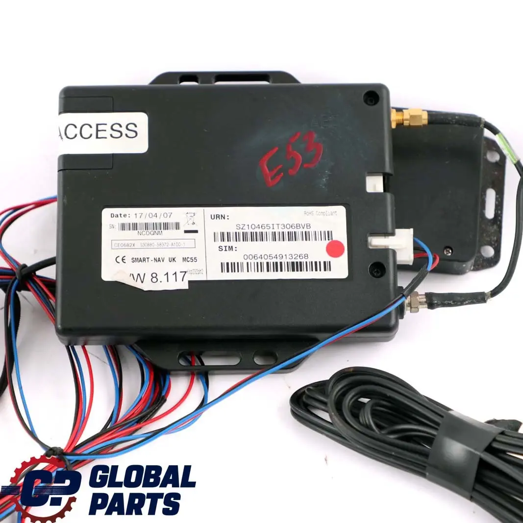  Genuine Smart-Nav UK 1 Sat Nav Navigation Tracker Connection Kit - SKU MC55-1 - Part number MC55