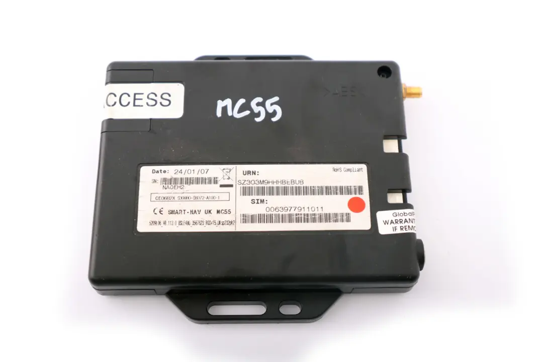 Genuine Smart-Nav UK Sat Nav Navigation Tracker Connection Kit  - SKU MC55 - Part number MC55