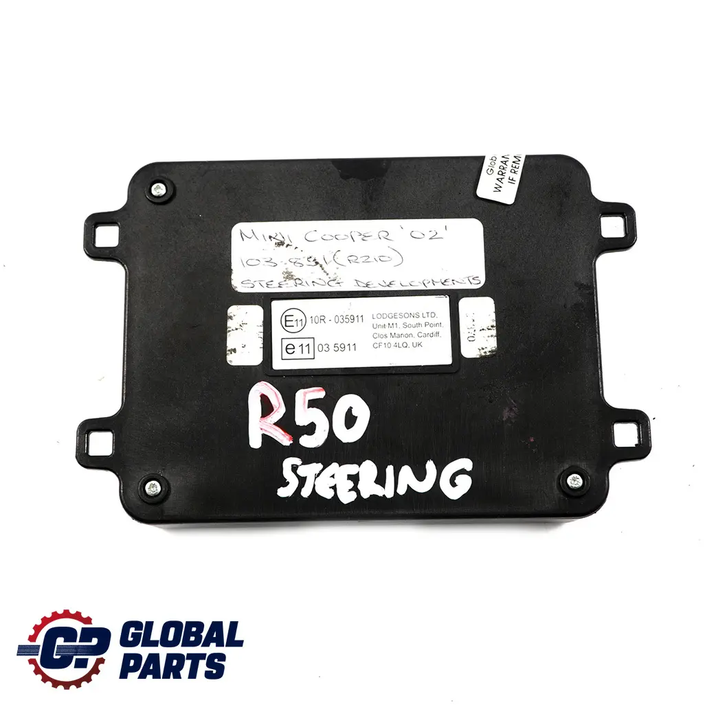 Lodgesons Steering Wireless Control Unit Module System to MINI Cooper R50 with Part number Mini Lodgesons MINI Cooper R50 Lodgesons Steering Wireless Control Unit Module System - SKU Mini Lodgesons - Part number Mini Lodgesons
