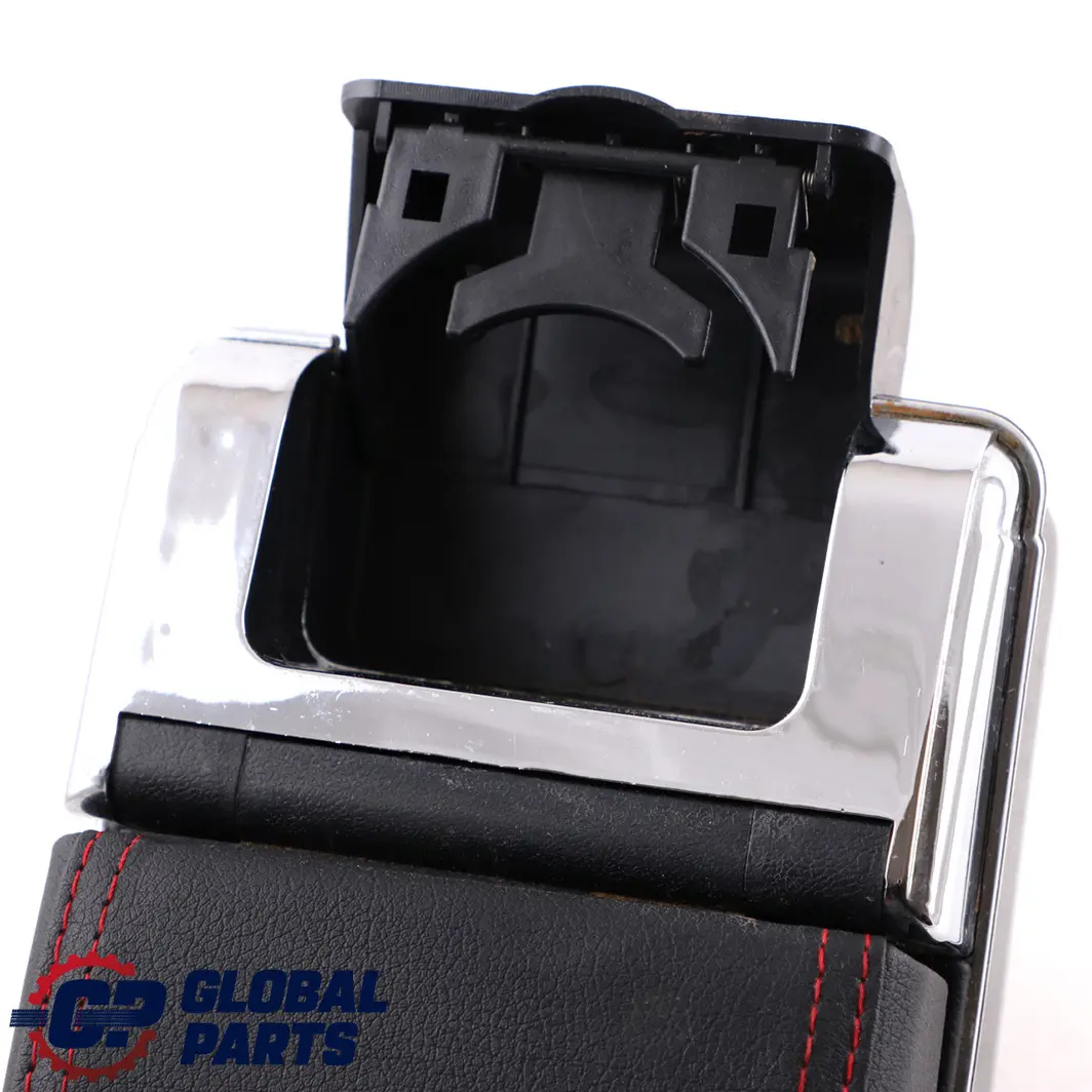 Mini Cooper One R50 R52 R53 Centre Console Arm Rest Armrest USB Black Leather - SKU Mini R50 Armrest - Part number Mini R50 Armrest