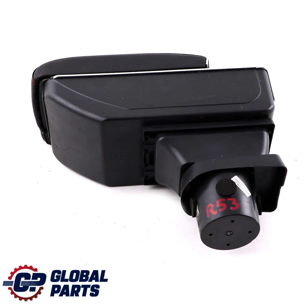 Centre Console Arm Rest Armrest USB Black Leather to Mini Cooper One R50 R52 R53 with Part number Mini R50 Armrest Mini Cooper One R50 R52 R53 Centre Console Arm Rest Armrest USB Black Leather - SKU Mini R50 Armrest - Part number Mini R50 Armrest