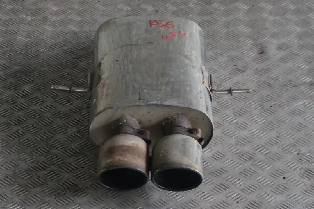 Milltek Rear Exhaust Silencer Muffler Cat Back to Mini R56 R58 Cooper S with Part number MSM325 Mini R56 R58 Cooper S Milltek Rear Exhaust Silencer Muffler Cat Back - SKU MSM325 - Part number MSM325