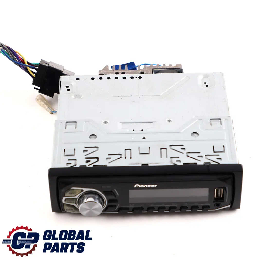 Genuine Pioneer USB AUX iPhone iPod Stereo Audio Player 1 DIN  - SKU MVH-160UI - Part number MVH-160UI