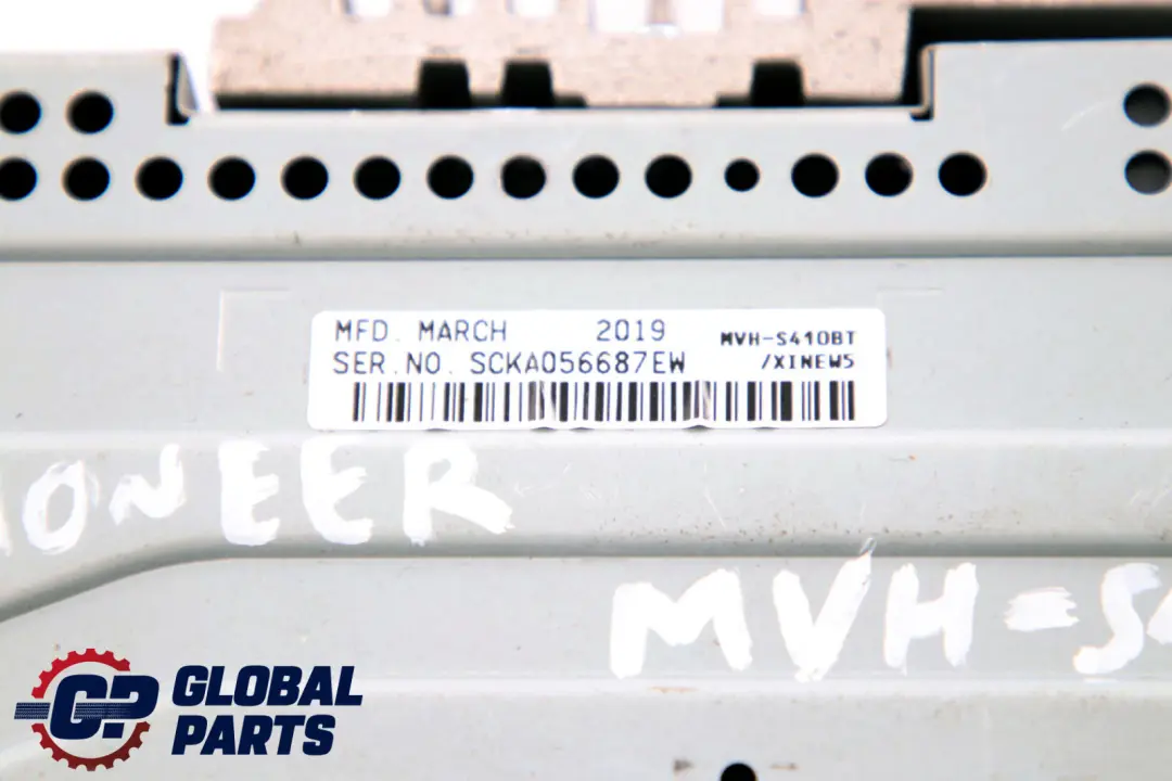 Genuine Pioneer Bluetooth USB AUX Spotify Audio Player 1 DIN to with Part number MVH-S410BT Genuine Pioneer Bluetooth USB AUX Spotify Audio Player 1 DIN - SKU MVH-S410BT - Part number MVH-S410BT