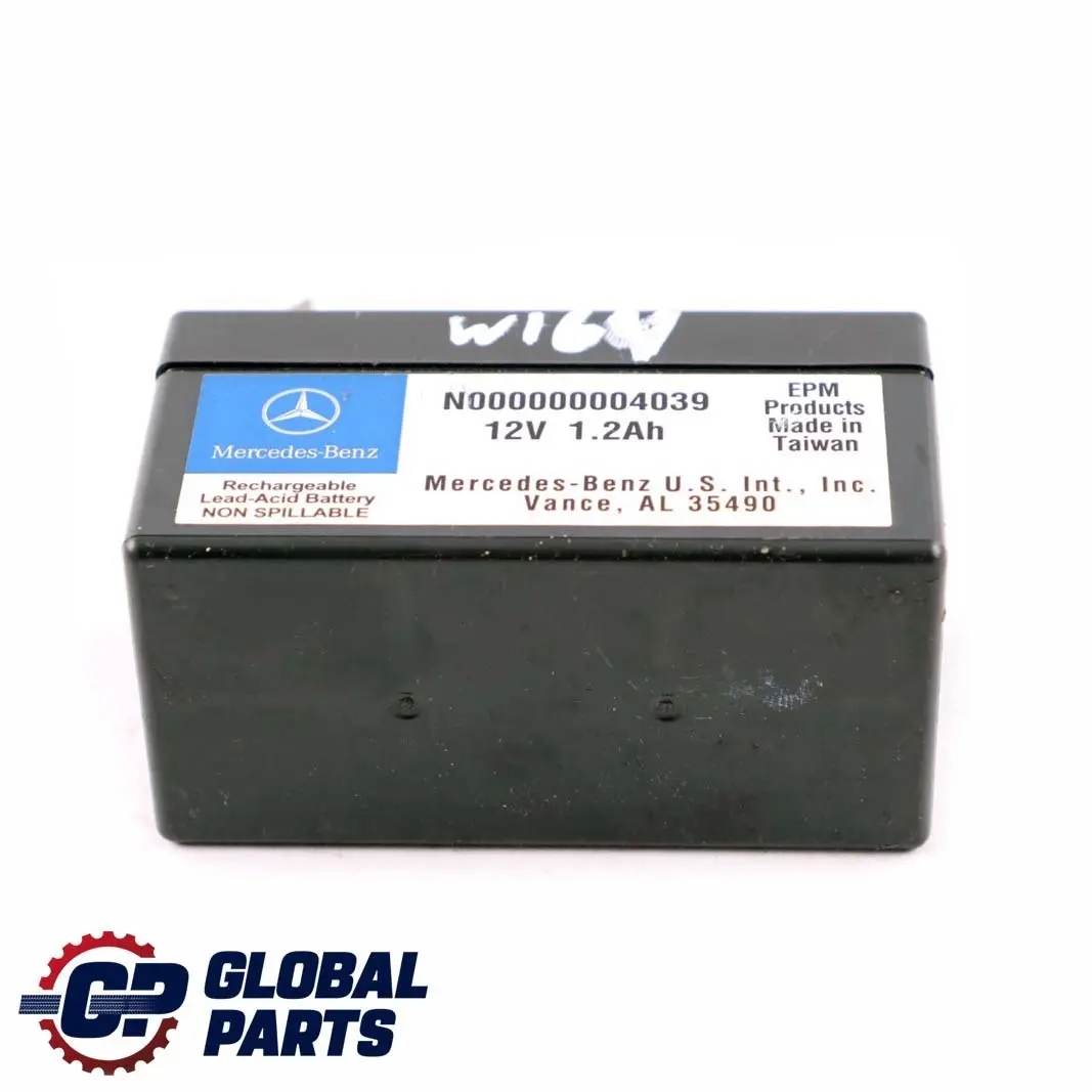 Mercedes ML GL W164 X164 W204 Zusätz Liche Sicherungs Batterie - SKU N000000004039 - Teilenummer N000000004039