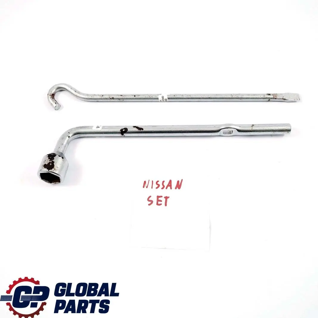 Genuine Nissan Wheel Bolt Nut Spanner Emergency Tool Set to with Part number Nissan Spanner Genuine Nissan Wheel Bolt Nut Spanner Emergency Tool Set - SKU Nissan Spanner - Part number Nissan Spanner