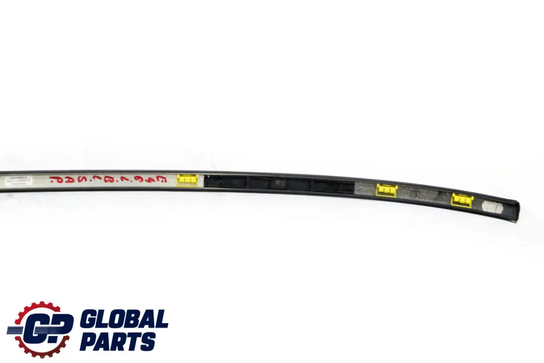Left Roof Moulding Railing Gutter Rail N/S Black Sapphire - 475 to BMW 3 E46 Coupe with Part number 0001079 BMW 3 E46 Coupe Left Roof Moulding Railing Gutter Rail N/S Black Sapphire - 475 - SKU P-0001079-BS - Part number 0001079