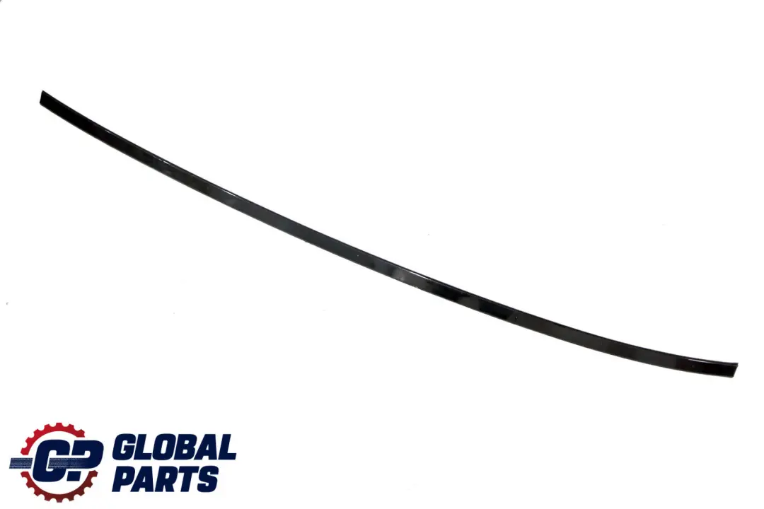 BMW 3 E46 Coupe Left Roof Moulding Railing Gutter Rail N/S Black Sapphire - 475 - SKU P-0001079-BS - Part number 0001079