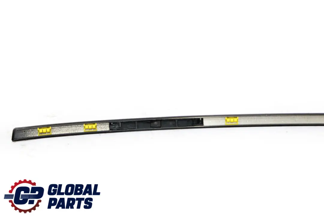 Left Roof Moulding Railing Gutter Rail N/S Black Sapphire - 475 to BMW 3 E46 Coupe with Part number 0001079 BMW 3 E46 Coupe Left Roof Moulding Railing Gutter Rail N/S Black Sapphire - 475 - SKU P-0001079-BS - Part number 0001079