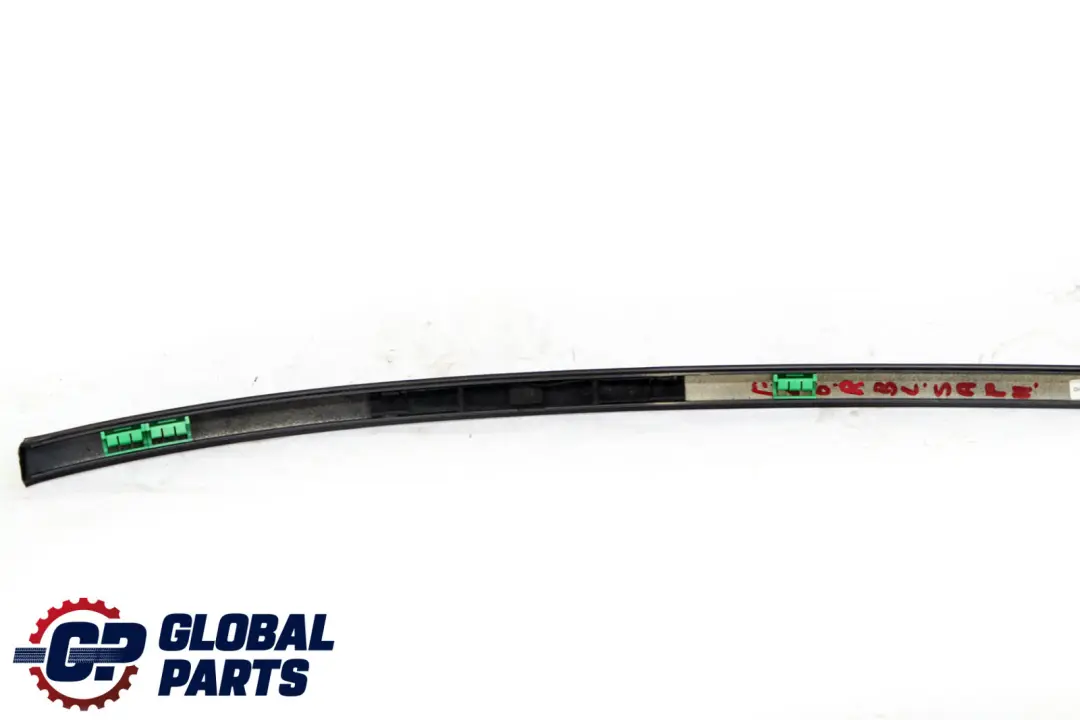 Right Roof Moulding Railing Gutter Rail O/S Black Sapphire 475 to BMW 3 E46 Coupe with Part number 0001080 BMW 3 E46 Coupe Right Roof Moulding Railing Gutter Rail O/S Black Sapphire 475 - SKU P-0001080-BS - Part number 0001080