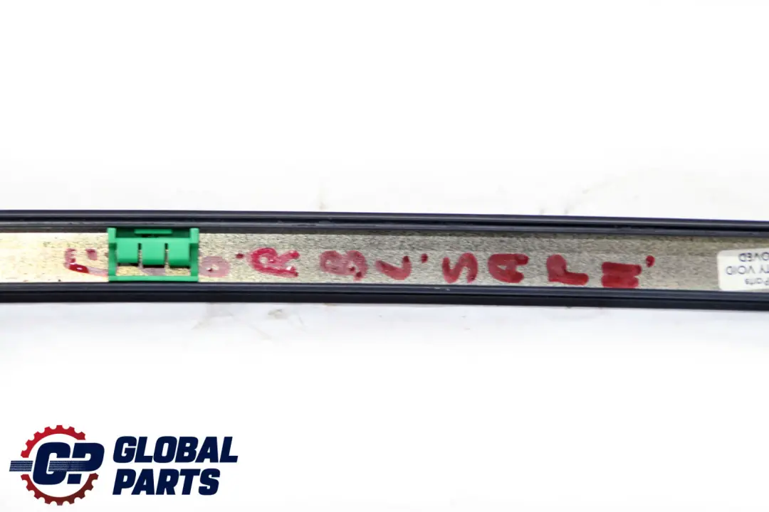 BMW 3 E46 Coupe Right Roof Moulding Railing Gutter Rail O/S Black Sapphire 475 - SKU P-0001080-BS - Part number 0001080