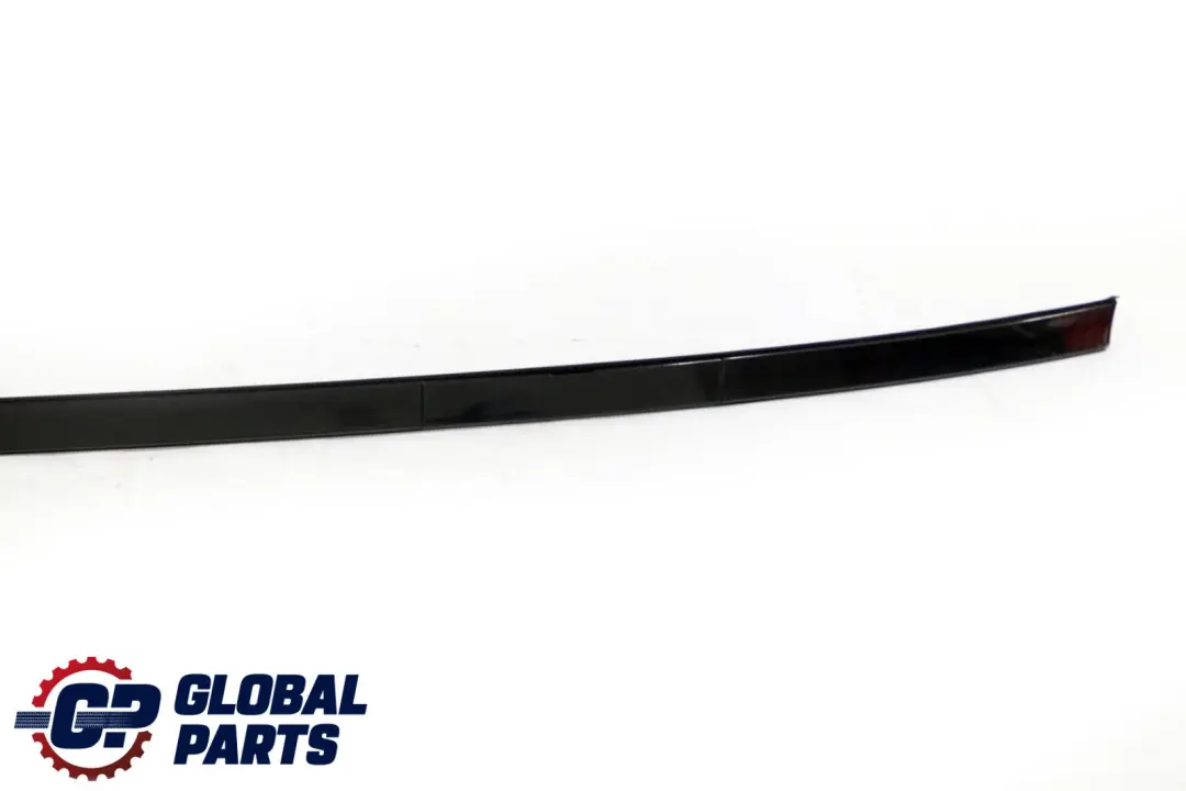 BMW 3 E46 Coupe Right Roof Moulding Railing Gutter Rail O/S Black Sapphire 475 - SKU P-0001080-BS - Part number 0001080