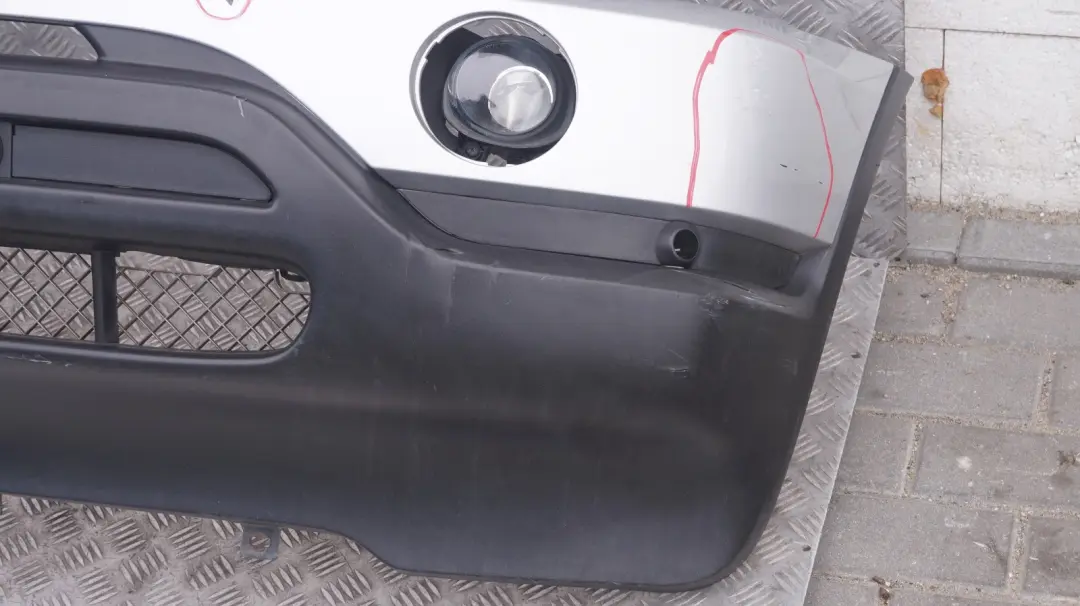 BMW X5 Series E53 Front Bumper Panel PDC Titansilber Titan Silver Metallic 354 - SKU P-0010150-TS1 - Part number 0010150