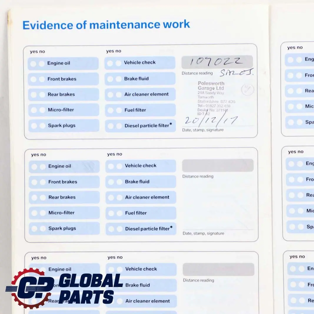 BMW 1 3 Series E87 E90 Service Booklet CD Player Instructions Booke Set - SKU P-0013062-2 - Part number 0013062