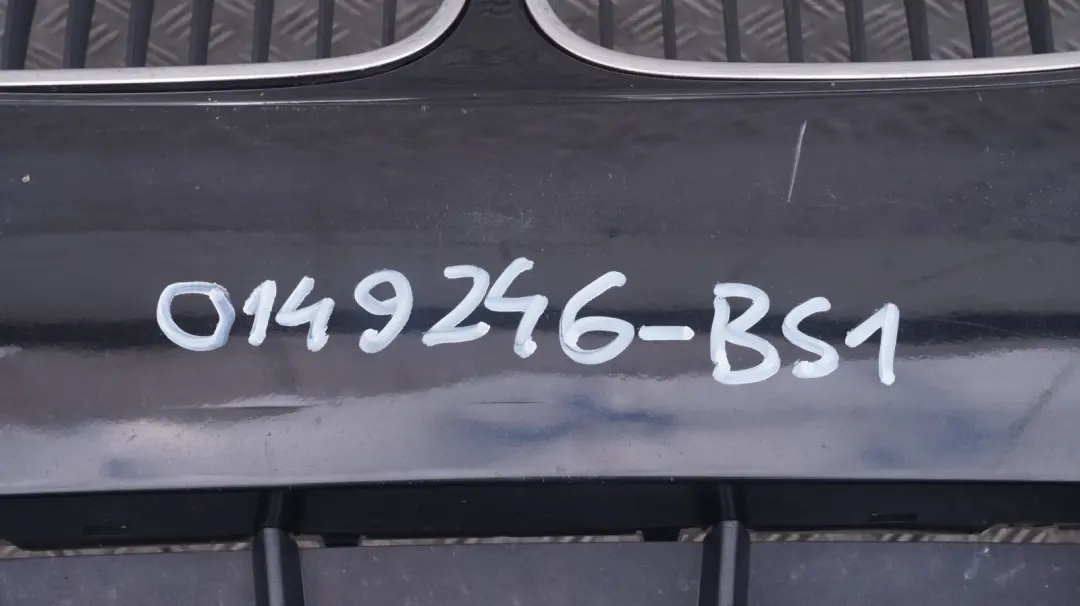 Complete Front Bumper Trim Panel Black Sapphire Metallic to BMW 5 Series E60 E61 1 with Part number 0149246 BMW 5 Series E60 E61 1 Complete Front Bumper Trim Panel Black Sapphire Metallic - SKU P-0149246-BS1 - Part number 0149246