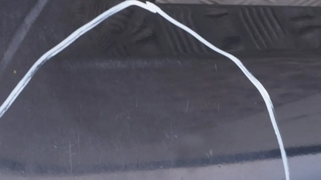 BMW 5 Series E60 E61 1 Complete Front Bumper Trim Panel Black Sapphire Metallic - SKU P-0149246-BS1 - Part number 0149246