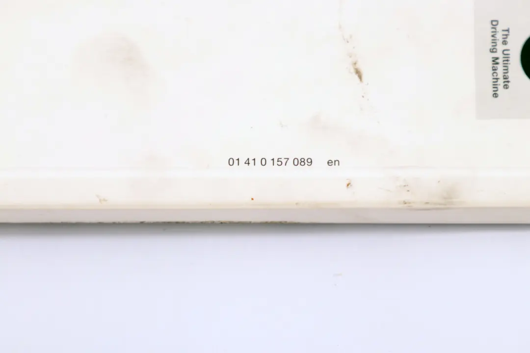 BMW X5 Series E53 1 Service Booklet Owner's Handbook Case Pouch Wallet - SKU P-0157089-1 - Part number 0157089