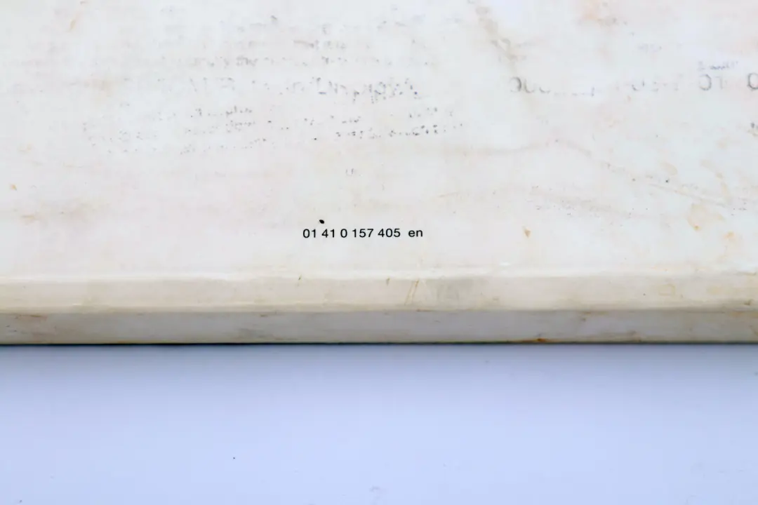 Service Booklet Owner's Handbook Case Pouch Wallet to BMW 7 Series E65 with Part number 0157405 BMW 7 Series E65 Service Booklet Owner's Handbook Case Pouch Wallet - SKU P-0157405 - Part number 0157405