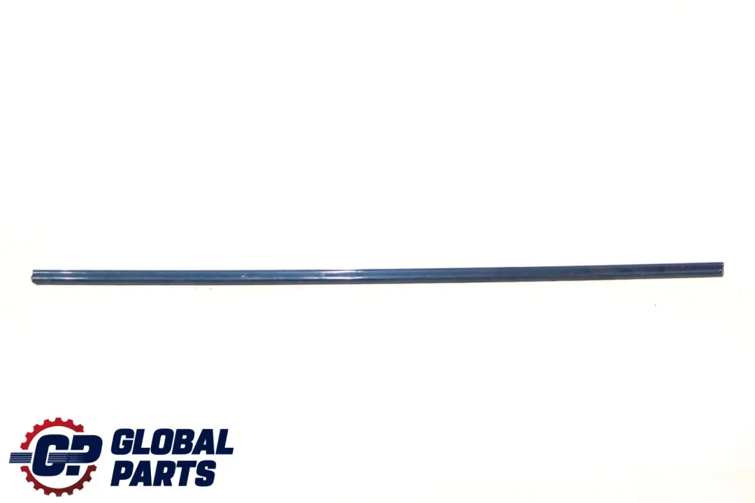 BMW 3 E46 Front Right Door O/S Moulding Trim Strip Mysticblau Metallic Blue - SKU P0001035-MYS - Part number 0001035