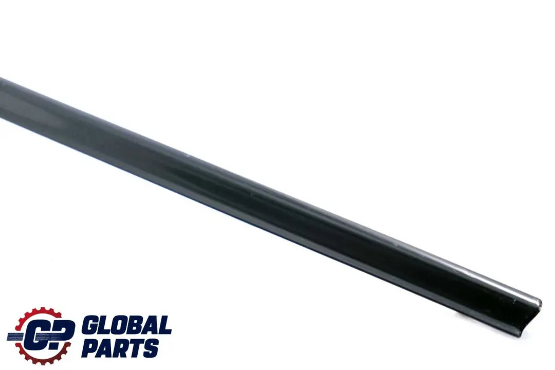 BMW 3 E46 Front Right Door O/S Moulding Trim Strip Black Sapphire Metallic 475 - SKU P0001035-BS - Part number 0001035