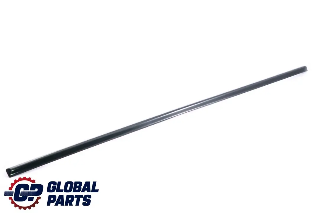 BMW 3 E46 Front Right Door O/S Moulding Trim Strip Black Sapphire Metallic 475 - SKU P0001035-BS - Part number 0001035