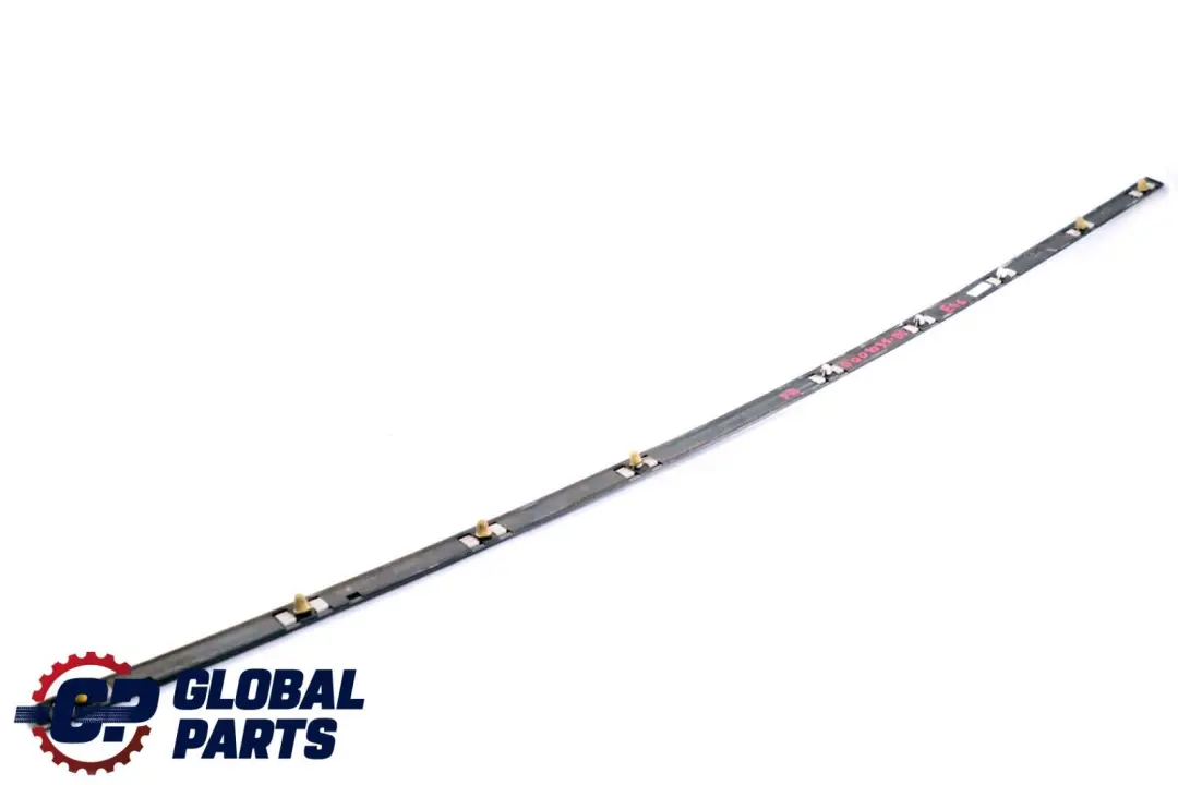 BMW 3 E46 Front Right Door O/S Moulding Trim Strip Black Sapphire Metallic 475 - SKU P0001035-BS - Part number 0001035