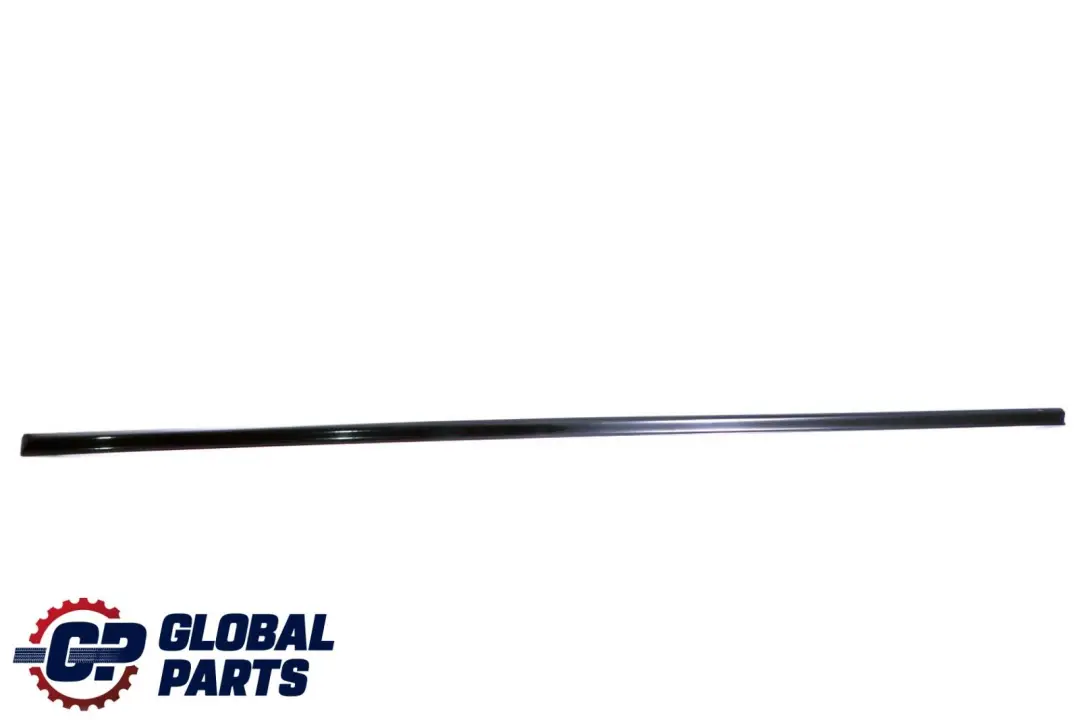 BMW 3 E46 Front Right Door O/S Moulding Trim Strip Black Sapphire Metallic 475 - SKU P0001035-BS - Part number 0001035