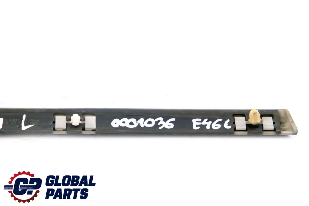 BMW 3 Series E46 Coupe Rear Left Side Fender Moulding Strip N/S - SKU P0001036 - Part number 0001036