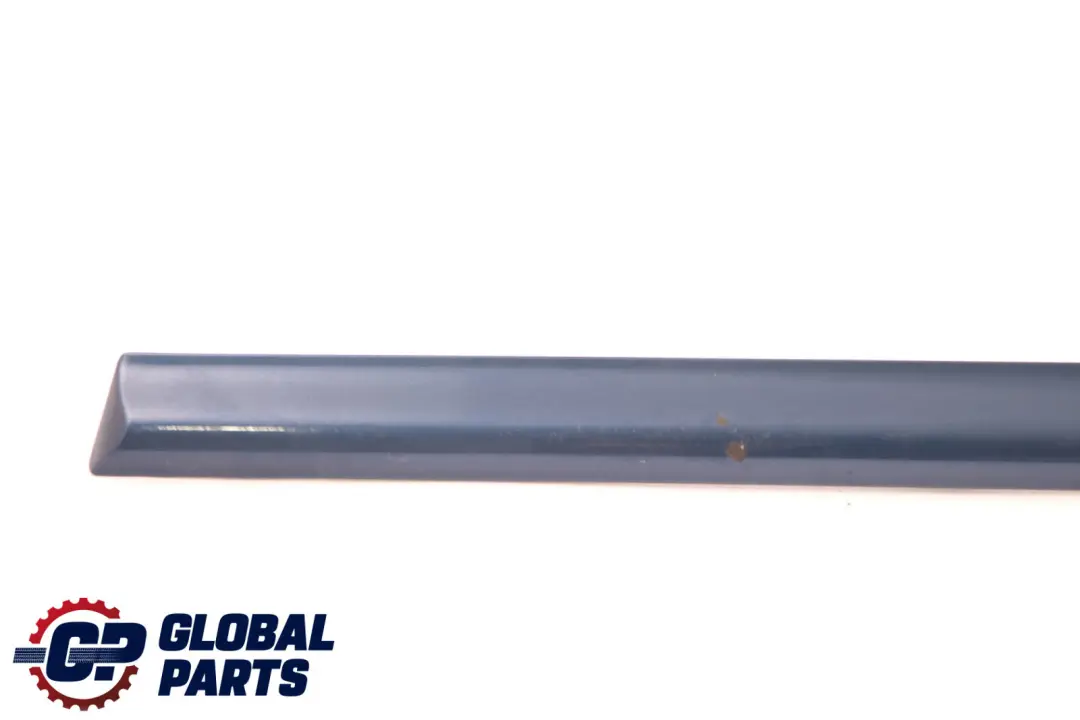 Left Side Fender Moulding Strip N/S Mysticblau A07 to BMW 3 Series E46 Coupe Rear with Part number 0001036 BMW 3 Series E46 Coupe Rear Left Side Fender Moulding Strip N/S Mysticblau A07 - SKU P0001036-MYS - Part number 0001036