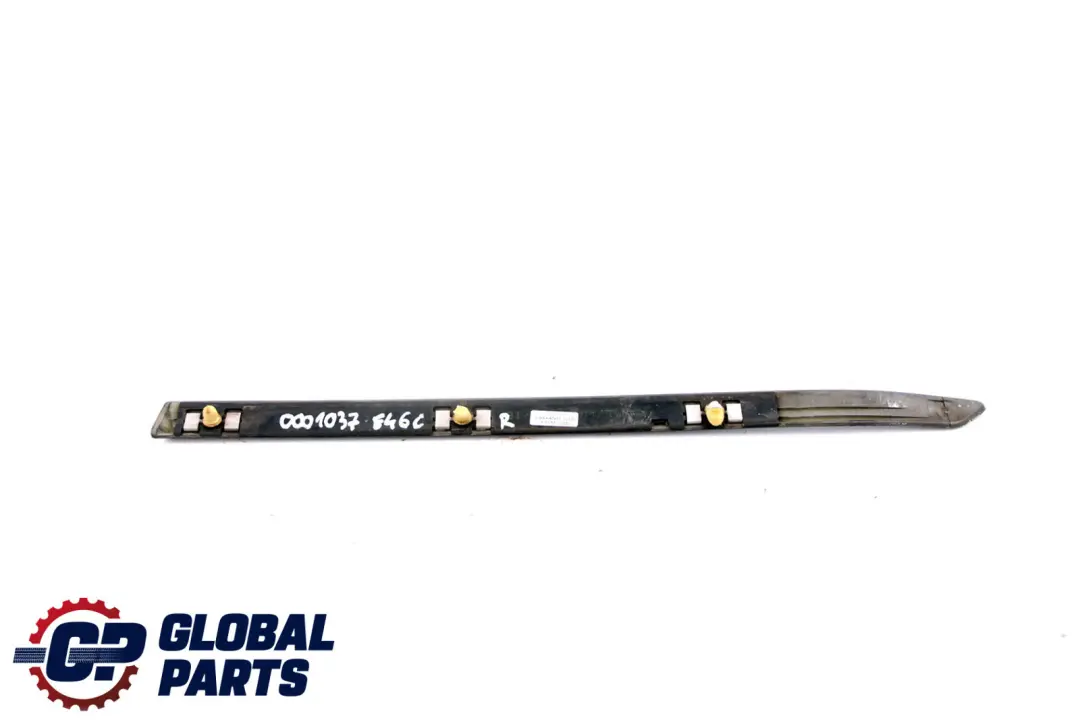 Right Side Fender Moulding Strip O/S to BMW 3 Series E46 Coupe Rear with Part number 0001037 BMW 3 Series E46 Coupe Rear Right Side Fender Moulding Strip O/S - SKU P0001037 - Part number 0001037