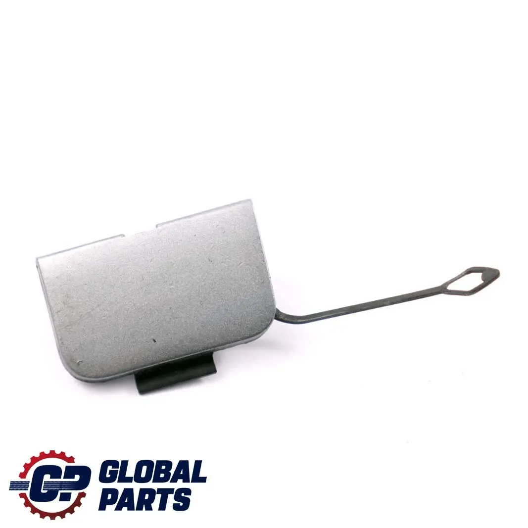 Front Bumper Flap Towing Eye Silbergrau Silver Grey to BMW 3 E46 Saloon Touring with Part number 9071064 BMW 3 E46 Saloon Touring Front Bumper Flap Towing Eye Silbergrau Silver Grey - SKU P0001202-SBG - Part number 9071064